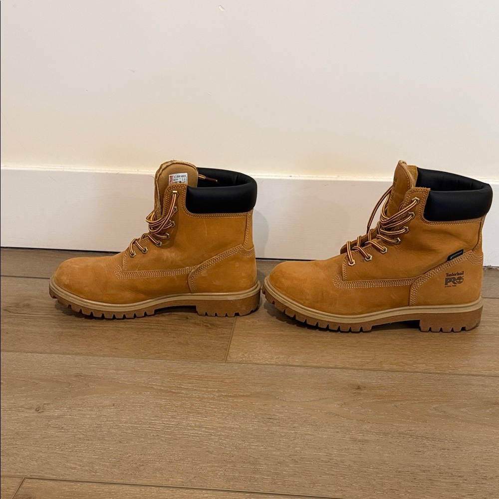 Timberland PRO Tan Leather Boots - Picture 3 of 7